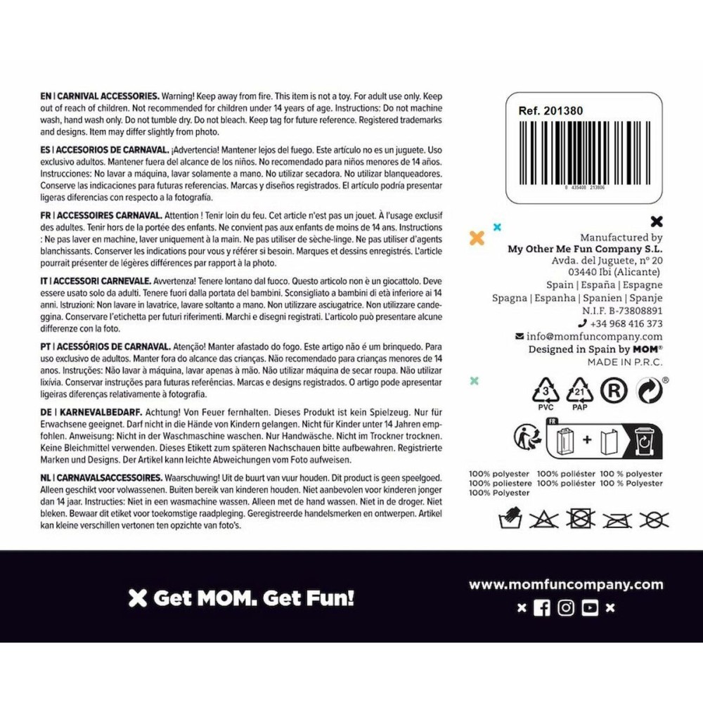 Perucă My Other Me Brunet