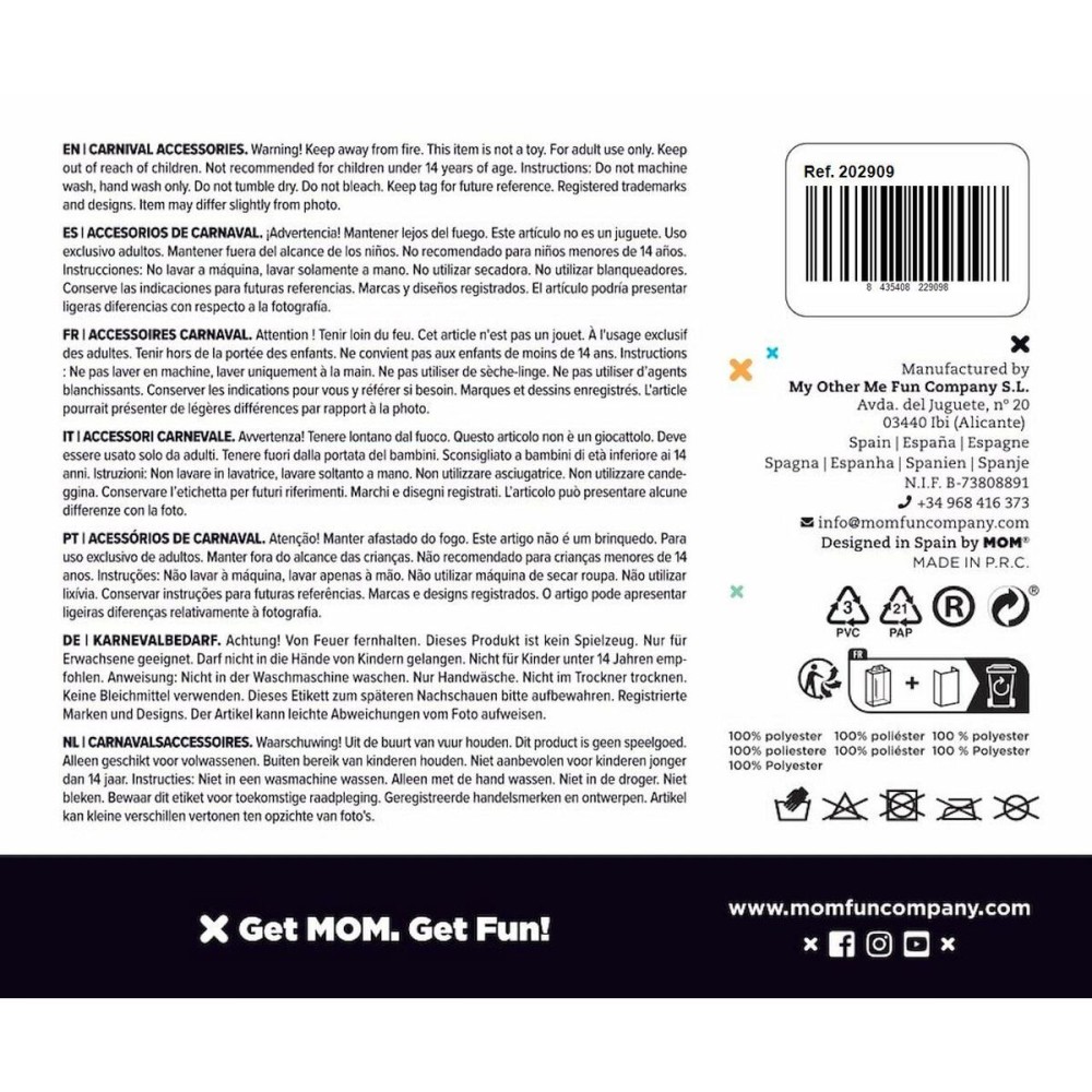 Barbă falsă My Other Me Blond