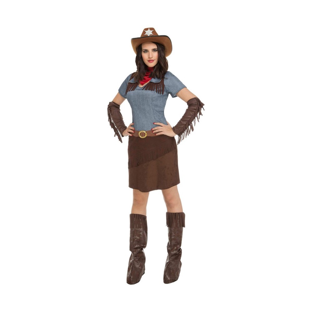 Costum Deghizare pentru Adulți My Other Me Cowgirl  M/L