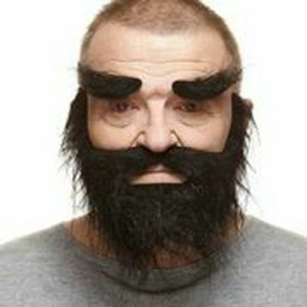 Barbă falsă My Other Me Negru