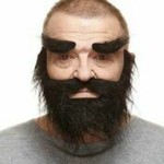 Barbă falsă My Other Me Negru