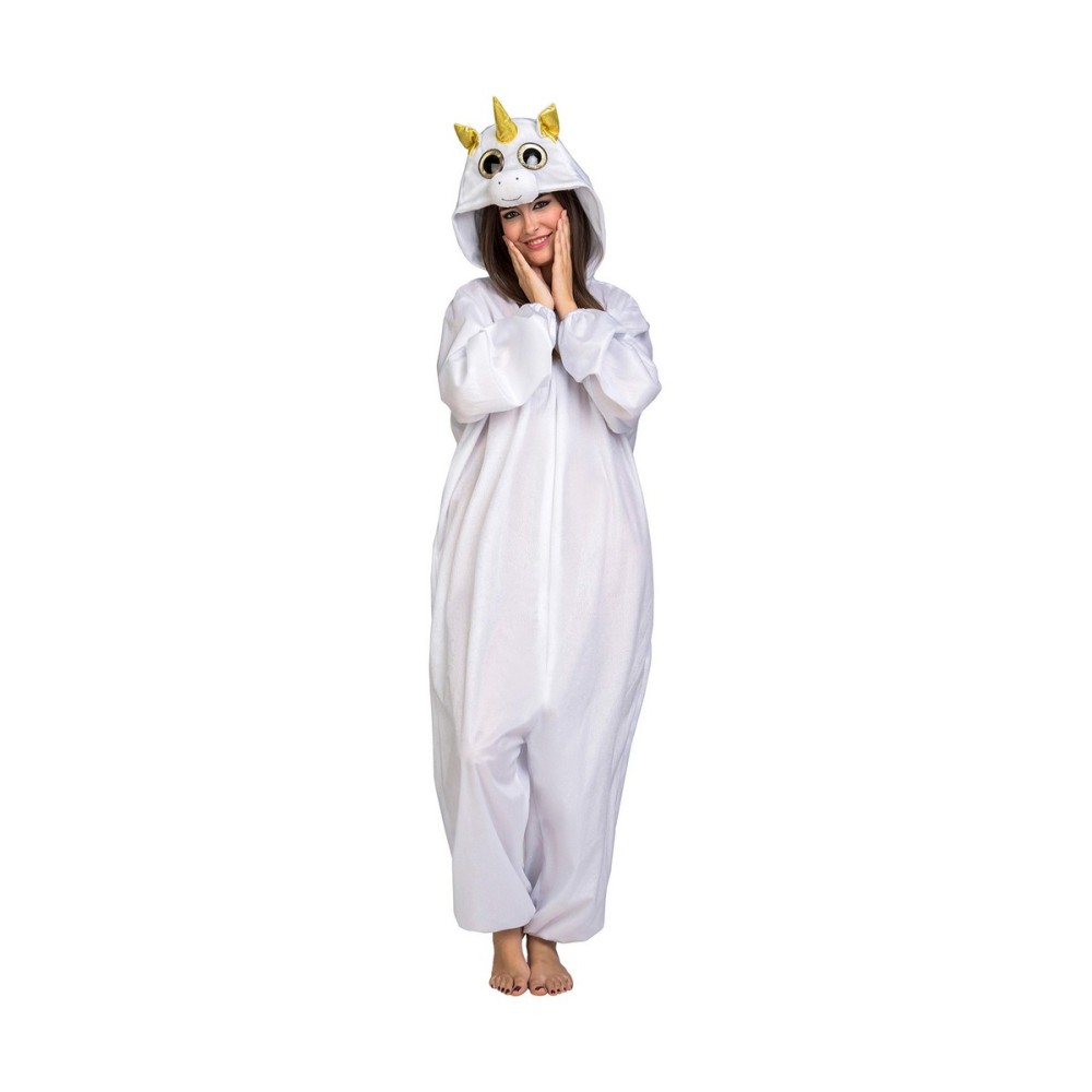 Costum Deghizare pentru Adulți My Other Me Alb Unicorn M/L