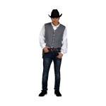 Costum Deghizare pentru Adulți My Other Me Gri Cowboy Vestă