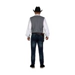 Costum Deghizare pentru Adulți My Other Me Gri Cowboy Vestă