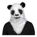 Mască My Other Me Mărime unică Urs Panda Maxilarul articulat Adulți