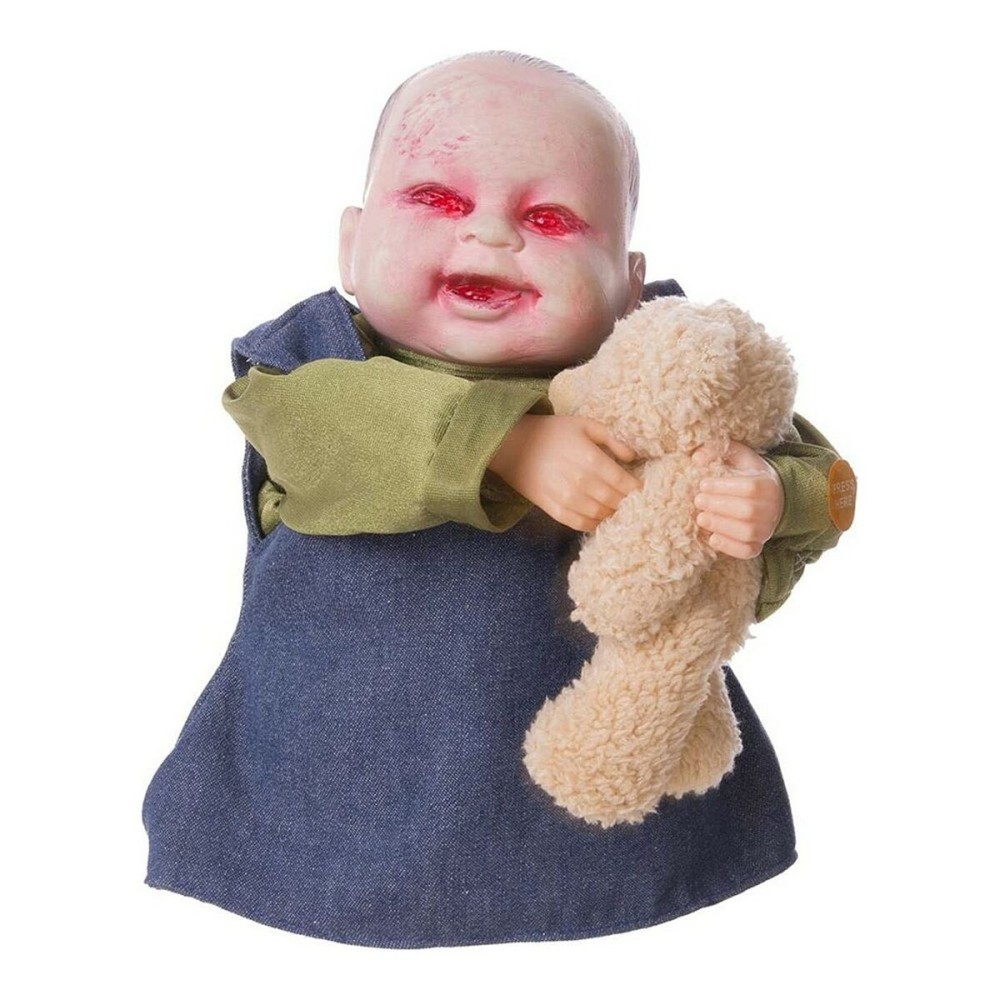 Decorațiune pentru Halloween My Other Me Lumini Mişcare Păpușă diabolică cu sunet (24 x 19 x 20 cm)