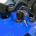 ATV electric Quad Injusa Rage Lumină Albastru Alb 12 V