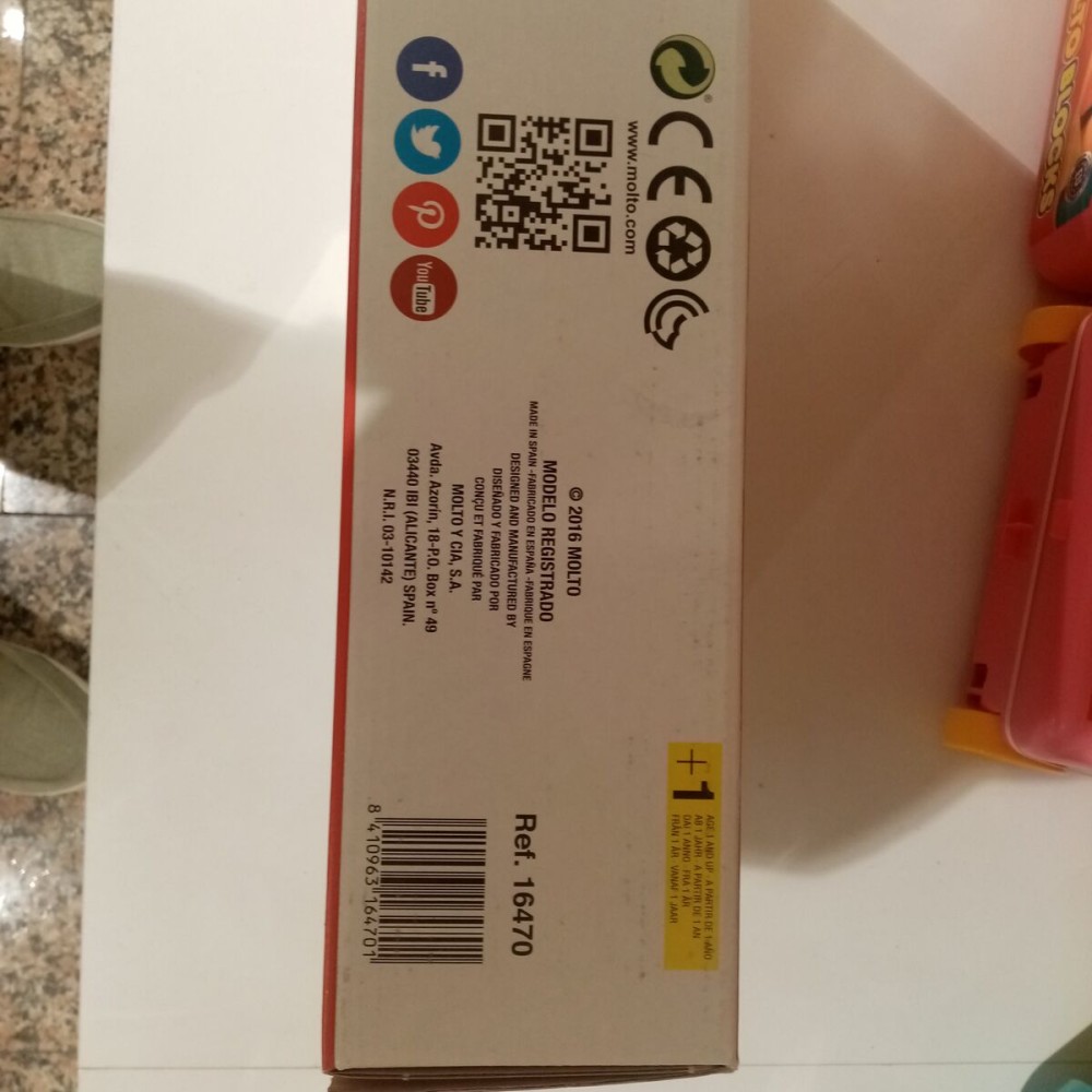 Camion cu Plăci de Construcții Moltó Train Station (70 pcs)