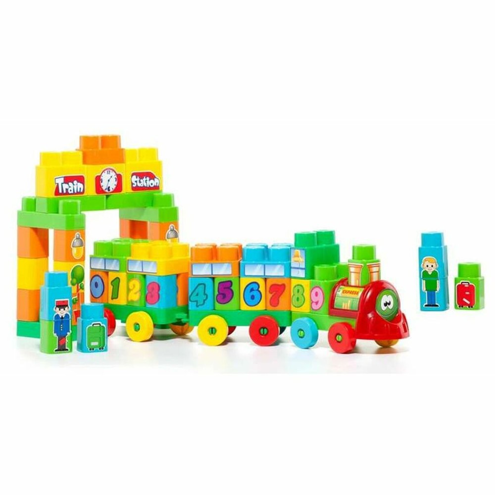 Camion cu Plăci de Construcții Moltó Train Station (70 pcs)