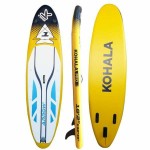 Placă gonflabilă de paddle surf cu accesorii Kohala Arrow 1 Galben (310 x 81 x 15 cm)