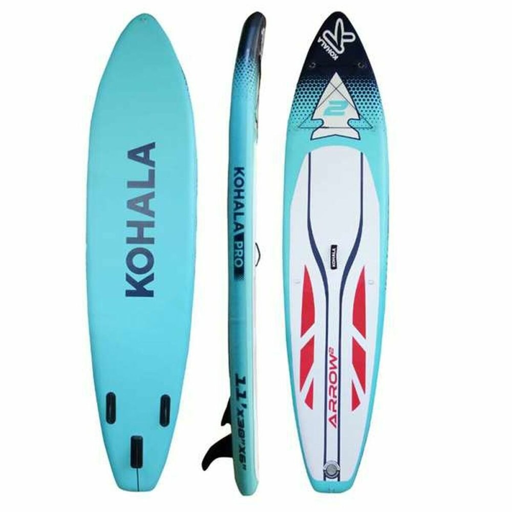 Placă gonflabilă de paddle surf cu accesorii Kohala Arrow 2 Albastru ( 335 x 75 x 15  cm)