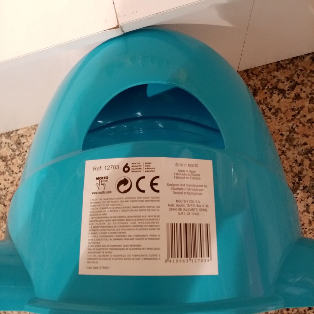 Oliță de noapte Moltó Bear Albastru