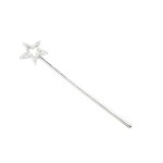 tijă My Other Me Argintie Stea (35 x 7,5 cm)