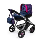 Cărucior pentru Păpuși Reig Stule Pram Bleumarin 63 cm
