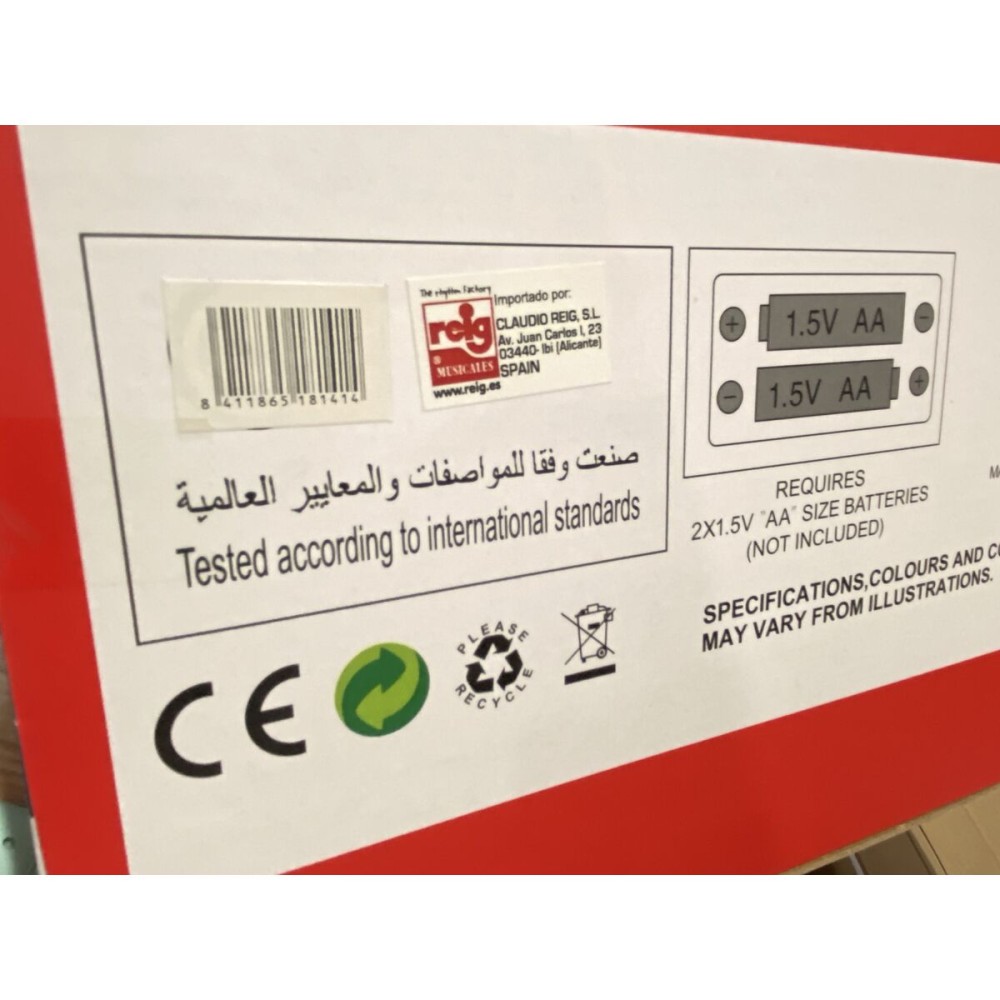 Jucărie Muzicală din Pluș Reig Unicorn 25 cm