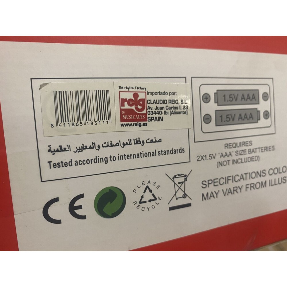 Jucărie de Pluș cu Sunet Reig Elefant 35 cm