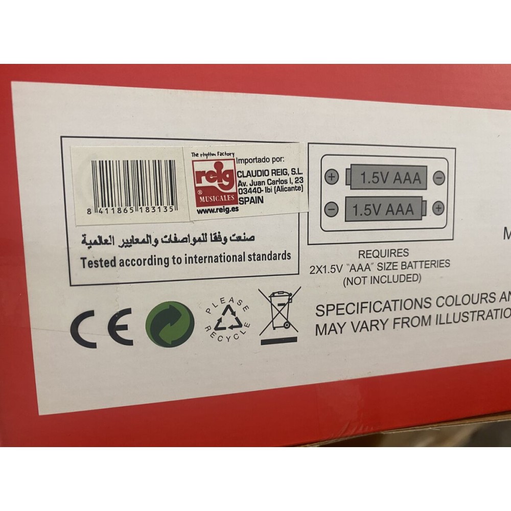 Păpușă bebeluș Reig Jucărie Muzicală din Pluș 35 cm Vacă