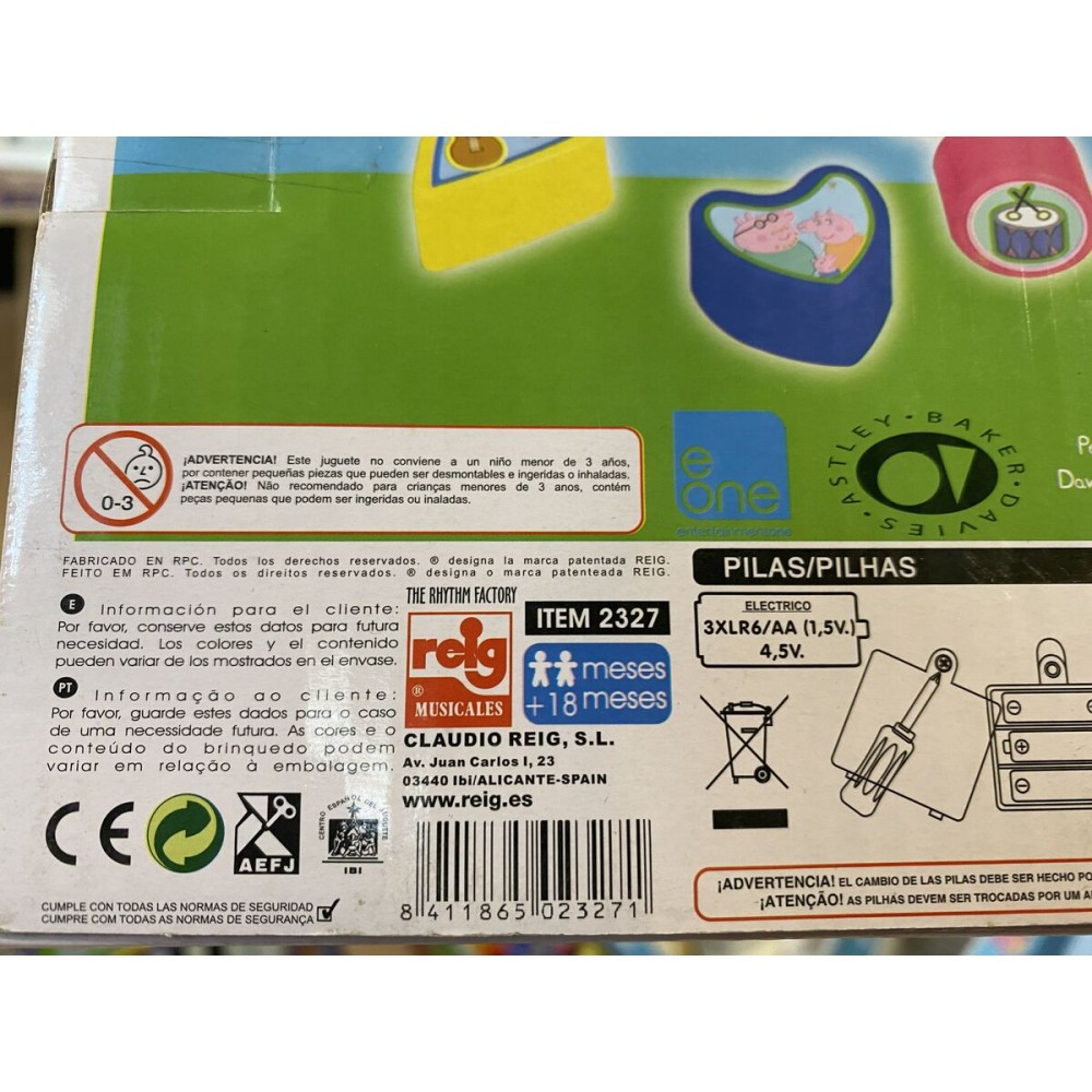 Cilindru Reig Peppa Pig Plastic