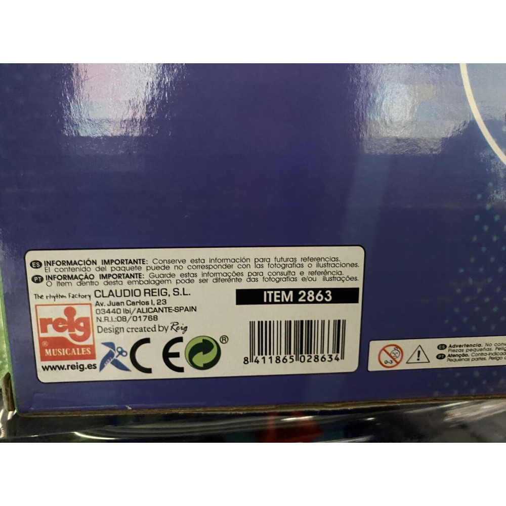 Xilofon PJ Masks Albastru Plastic