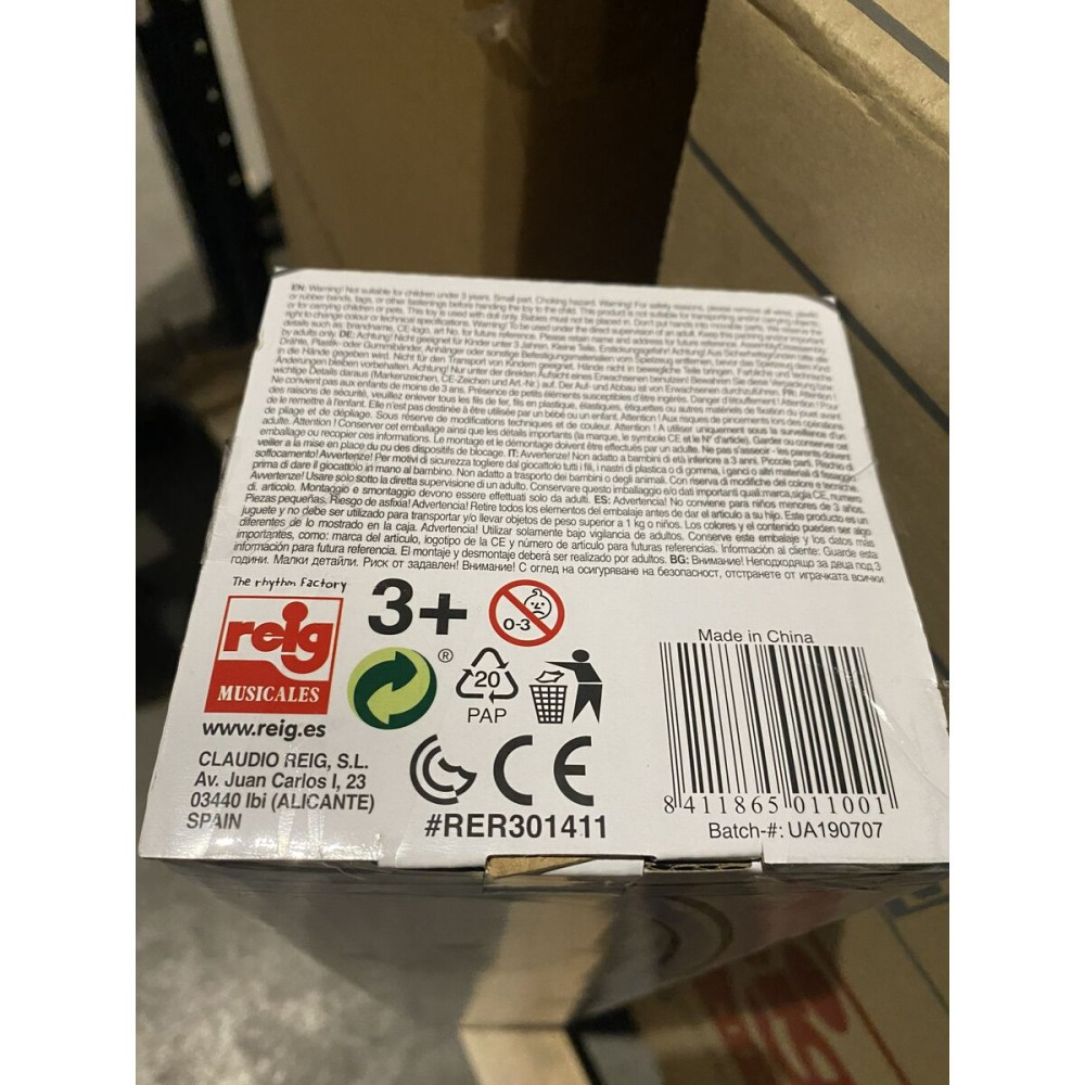 Scaun pentru Păpuși Reig Umbrelă Alb Roz Alunițe