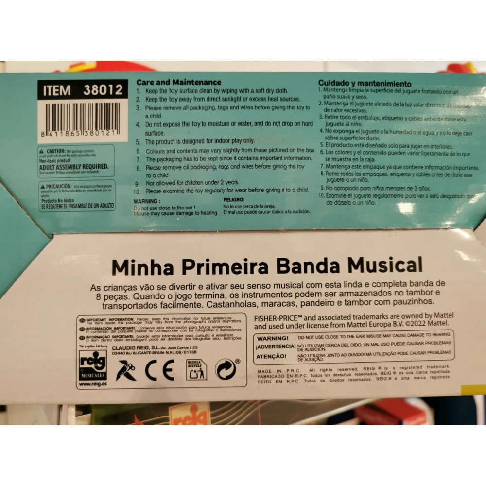 Jucărie muzicală Fisher-Price Band Drum