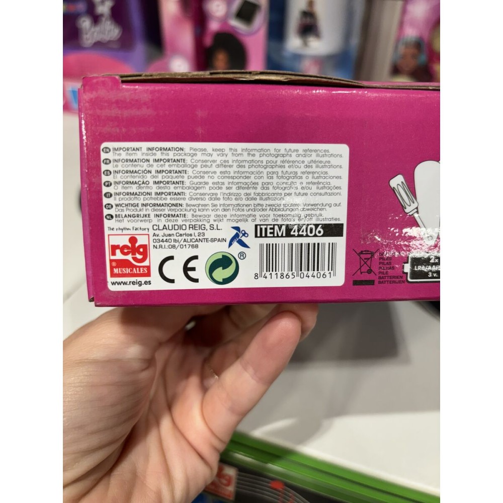 Microfon Karaoke Barbie Mov