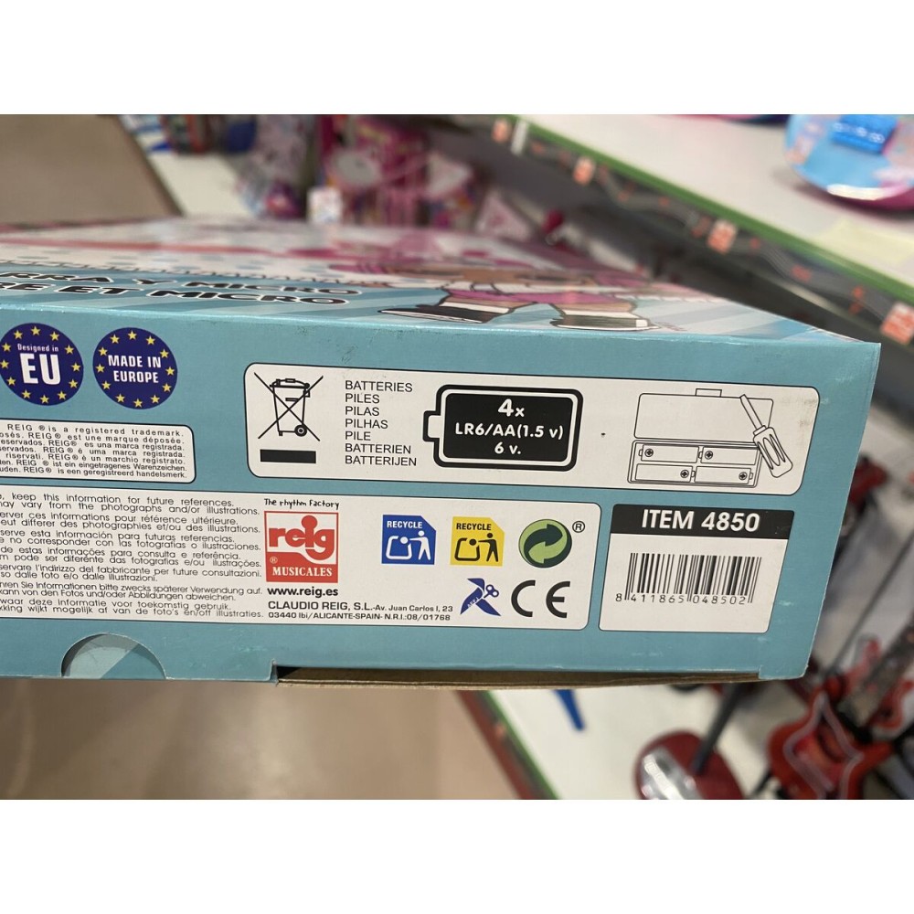 Chitară pentru Copii LOL Surprise!   Microfon Roz