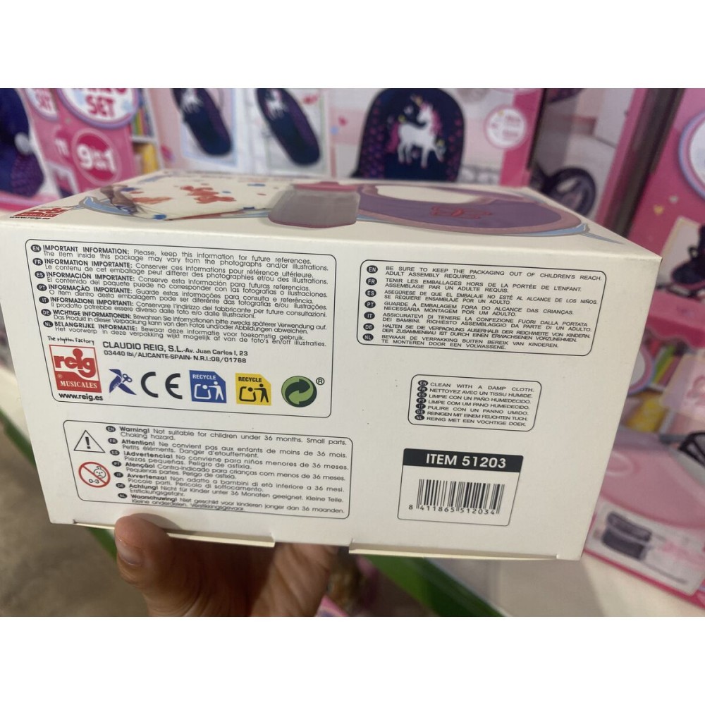 Accesorii pentru papusi Reig Pieptar Biberon copil Scutec