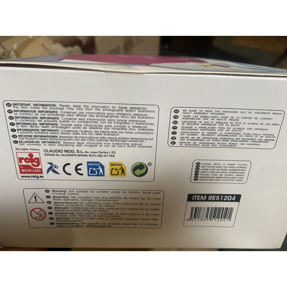 Accesorii pentru papusi Reig Biberon copil Scutec Oliță de noapte