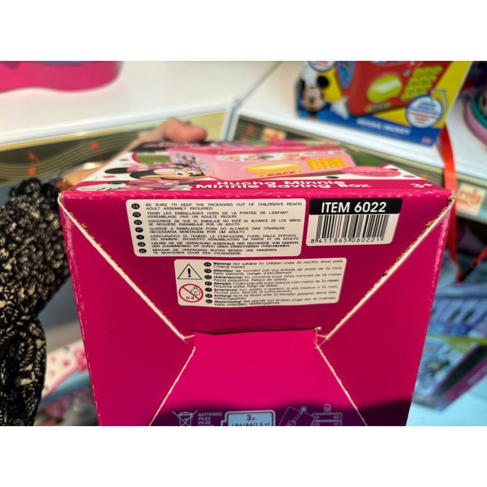 Pușculiță Minnie Mouse Muzical Minnie Mouse 14 cm