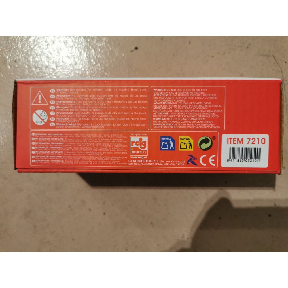 Jucărie muzicală Reig Maracase Ouă Plastic