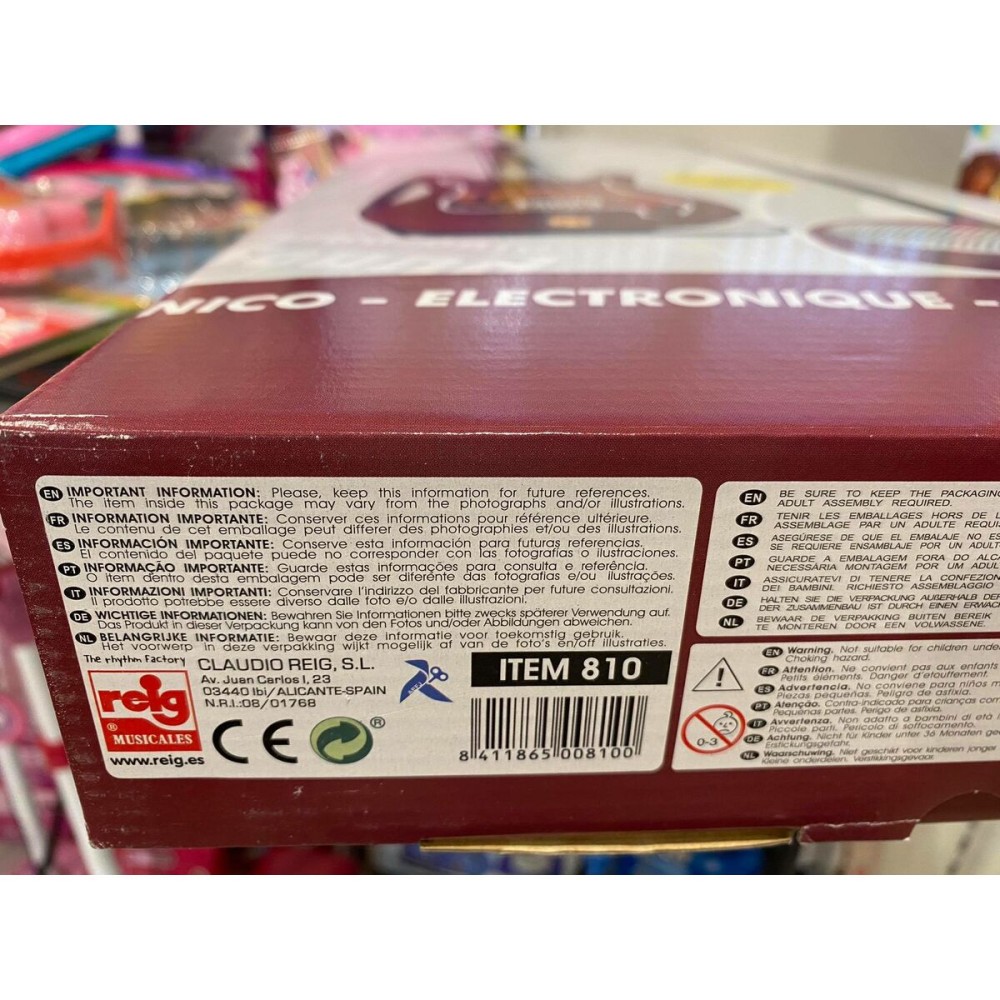 Chitară pentru Copii Reig Microfon