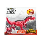 Dinozaur Zuru Robo Alive: Dino Action T- Rex Roșu Figura îmbinată