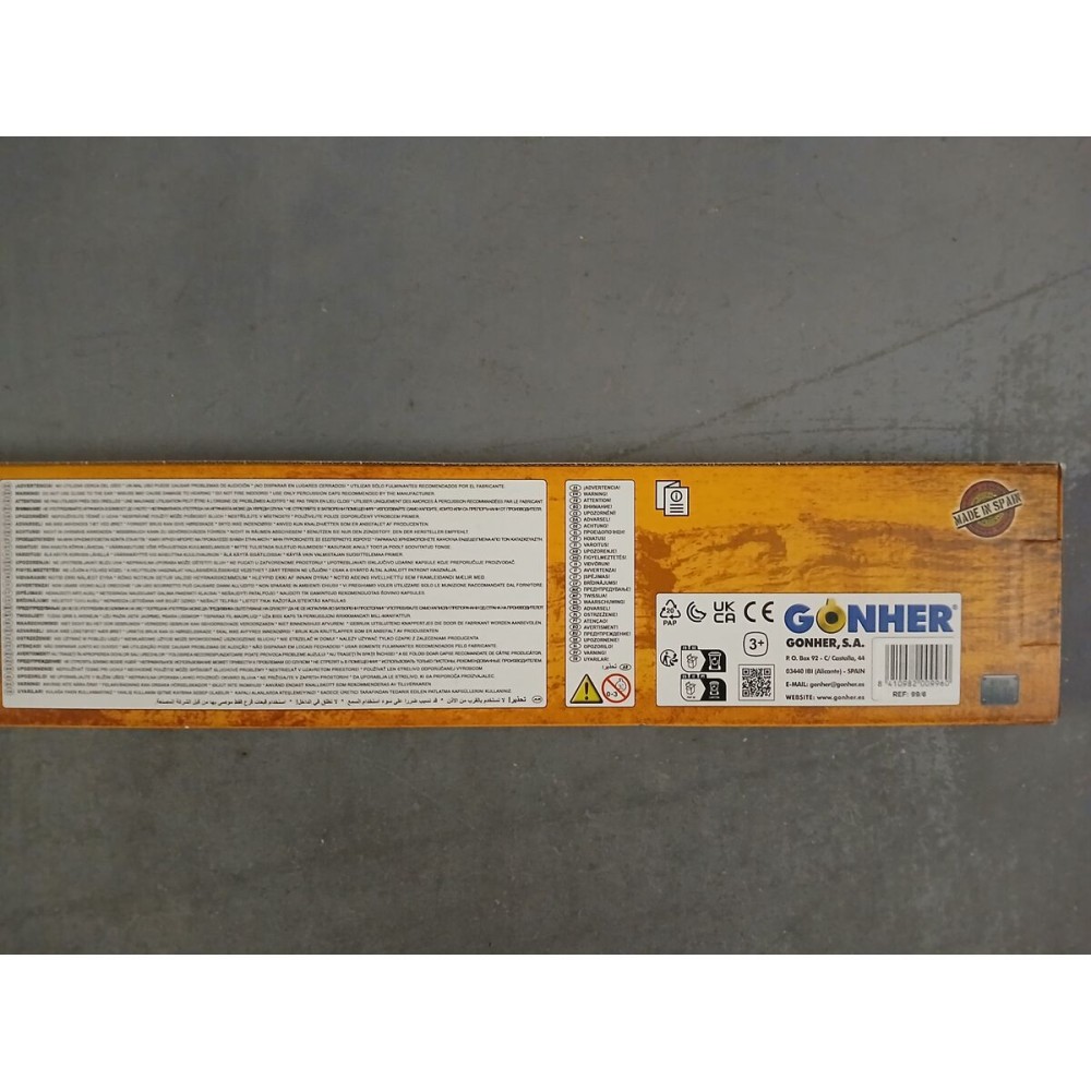 Pușcă Gonher Negru 70 x 12,5 x 3,5 cm 69,5 x 12 x 5 cm