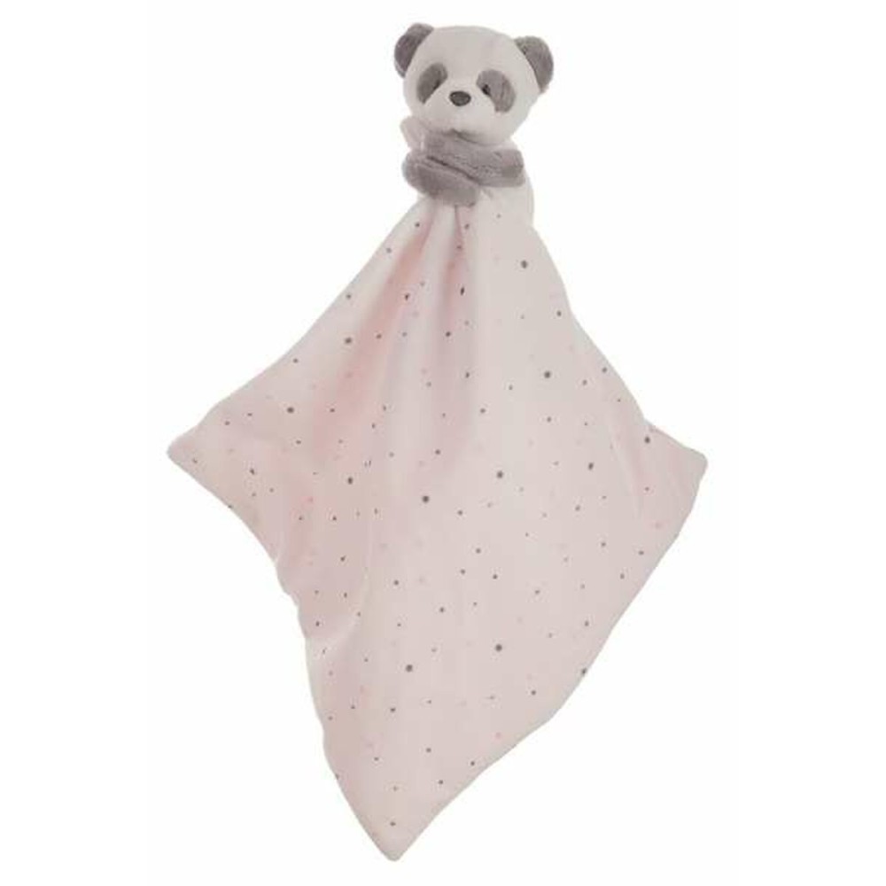 Doudou 25 x 25 cm Urs Panda Roz