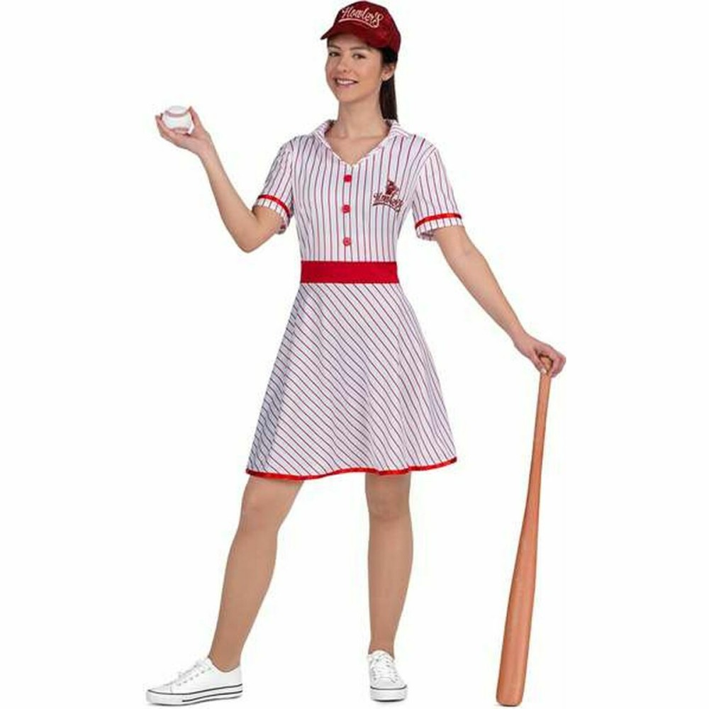 Costum Deghizare pentru Adulți My Other Me  Baseball Vintage Roșu