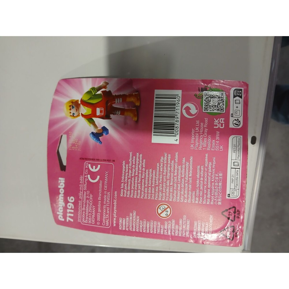 Playset Playmobil 71196 Playmo-Friends Technician 9 Piese