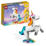 Set de Construcție Lego Creator Magic Unicorn 31140 3 în 1 145 Piese