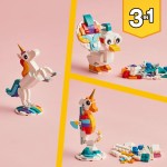 Set de Construcție Lego Creator Magic Unicorn 31140 3 în 1 145 Piese