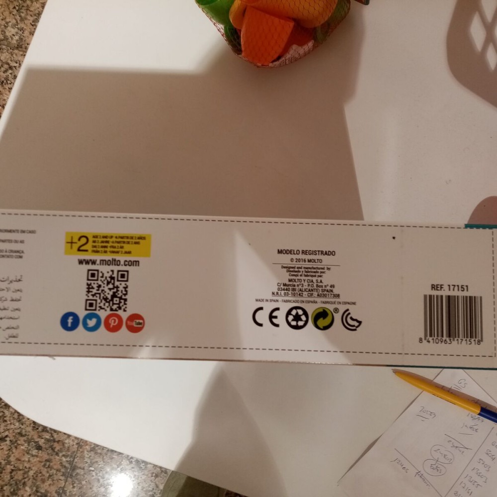 Set de Menaj pentru Copii Moltó 45 Piese 15 Piese