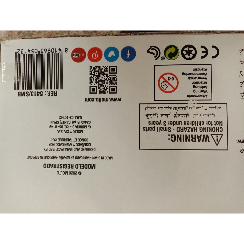 Pistă de Curse Moltó Parking 60,5 x 71 cm