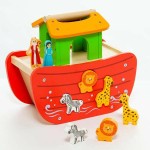 Playset Moltó Noah's ark Lemn 17 Piese