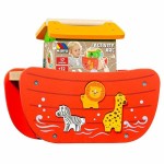 Playset Moltó Noah's ark Lemn 17 Piese