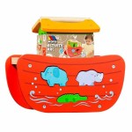 Playset Moltó Noah's ark Lemn 17 Piese