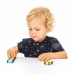 Pistă din lemn cu rampe pentru mașini Moltó