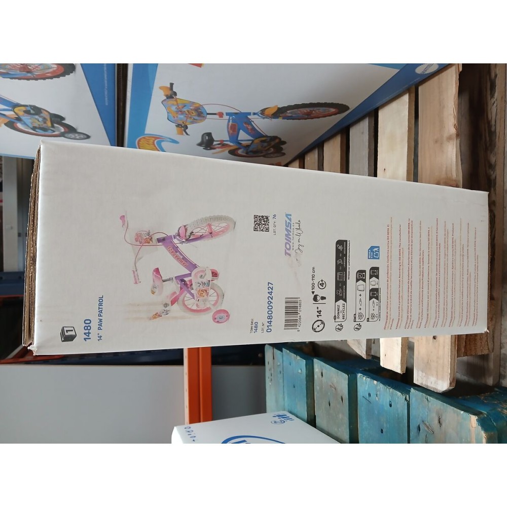 Bicicletă pentru copii The Paw Patrol   14"