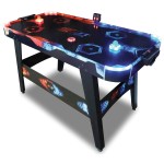Masă de Hockey Fire & Ice Lumini LED 146 x 71 x 82 cm