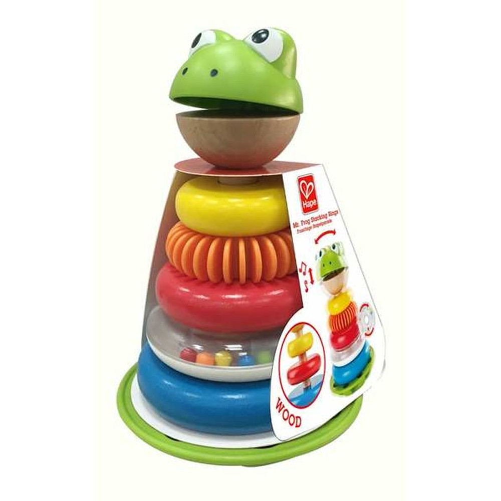 Blocuri Stivuibile Hape Sr Frog Multicolor
