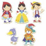 Puzzle pentru Copii Educa Folk Tales 5 Piese