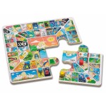 Tablă de Parchís și Oca Cayro 12 x 19,5 x 5 cm